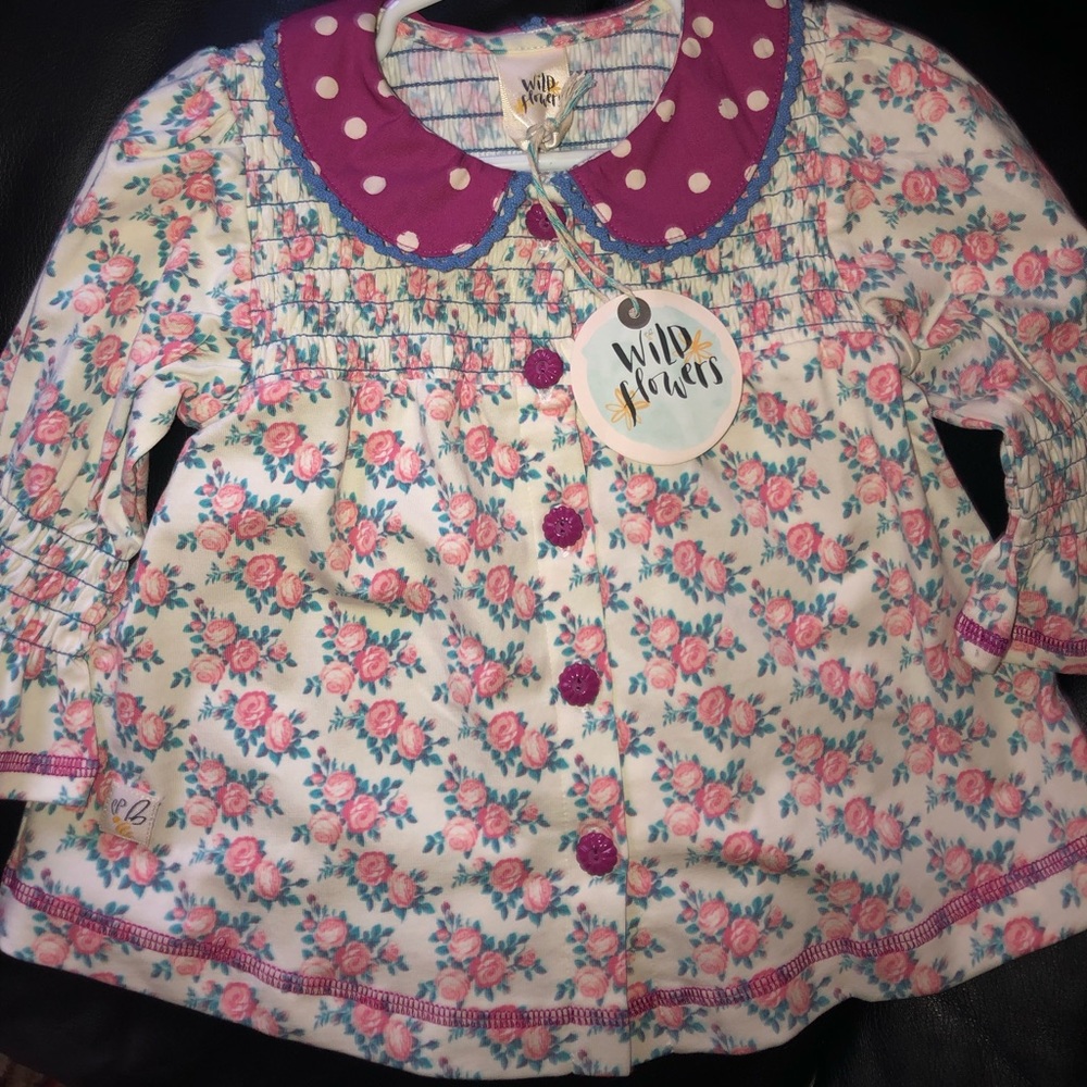 Wild Flowers Blouse